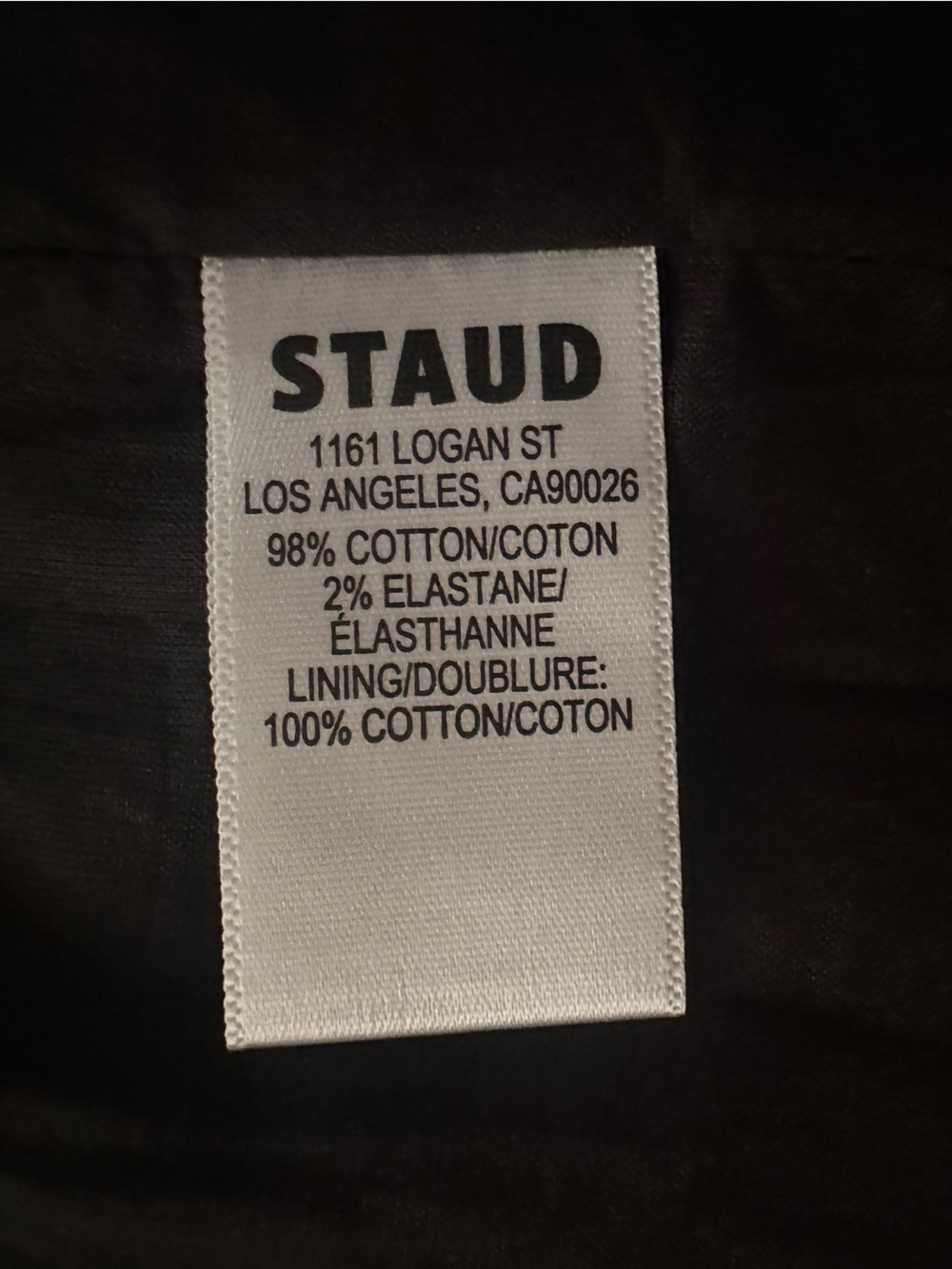 STAUD Wells Stretch Cotton Fit & Flare Midi Dress - Picture 7 of 8